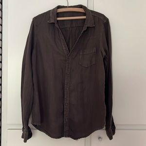 CP Shades ‘Sloane’ Button Up Heavyweight 100% linen twill.